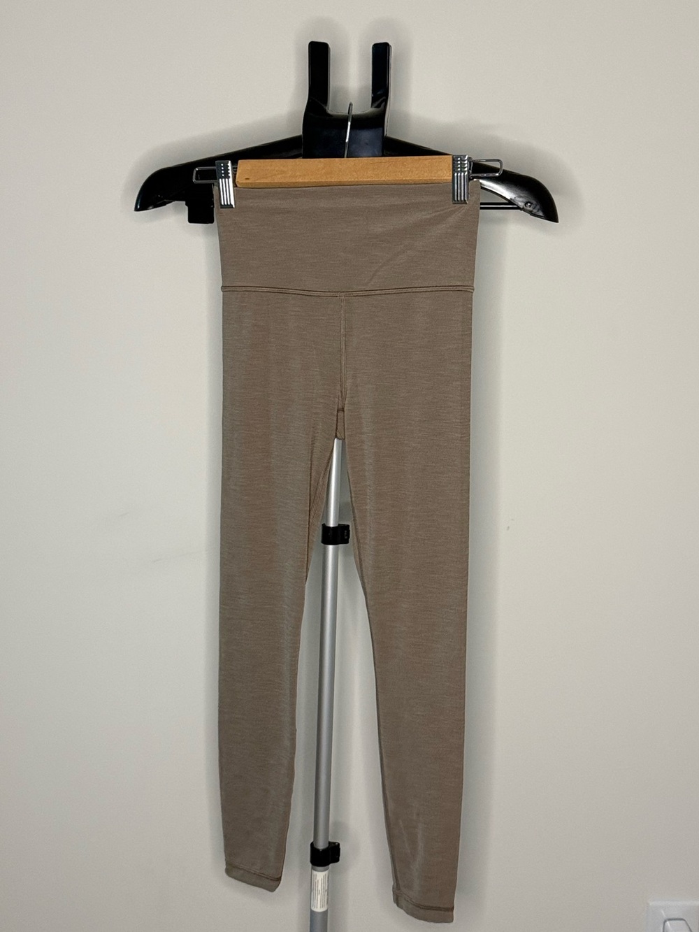 Athleta High Rise Leggings Taupe Brown | XXS | Excellent Pre-Owned Condition